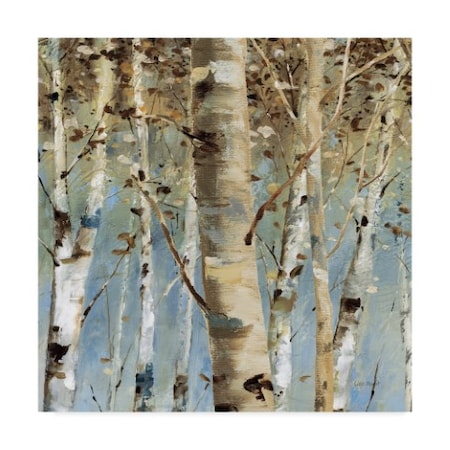 Lisa Audit 'White Forest Iii' Canvas Art,18x18